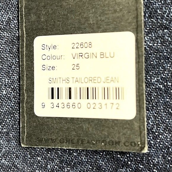 FP One Teaspoon High Waisted Smiths Tailored Jeans Dark Wash Blue NEW Trending - Picture 12 of 13